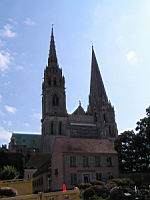Chartres, Cathedrale, Facade ouest (2)
